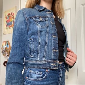 Cropped Denim Jacket